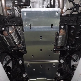  Защита картера двигателя для Lexus LX570  4 части (Алюминий)