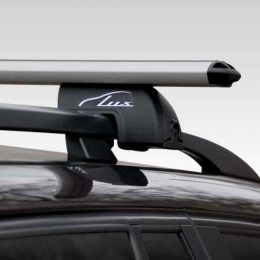 Багажник на крышу автомобиля Lux на рейлинги аэродинамическая дуга
