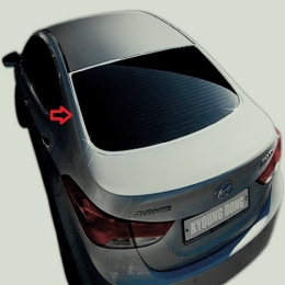 Накладки хромированные заднего стекла для Hyundai Elantra (2011 -)
