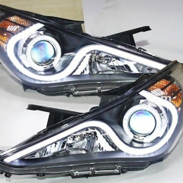 Передняя оптика для Hyundai Sonata (2010-) светодиоды