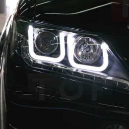 Передняя оптика для Toyota Camry V50 (2011-) VW-Style V4, LED, под ксенон, эл. корректор, Back 