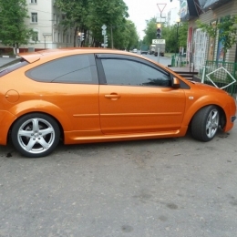 Дефлекторы окон Ford Focus 2 3d