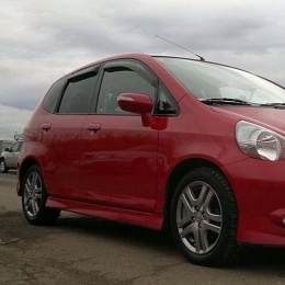 Дефлекторы окон Honda Jazz Fit