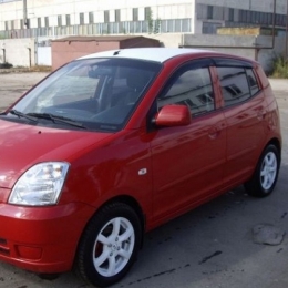 Дефлекторы окон Kia Picanto III