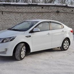 Дефлекторы окон Kia Rio 2 Sd