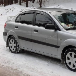 Дефлекторы окон Kia Rio 3 Sd