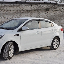 Дефлекторы окон Kia Rio JB Hb