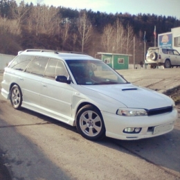 Дефлекторы окон Subaru Legacy Wag