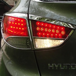 Задняя оптика для Hyundai ix35 (2010-)  в стиле BMW Red-Chrome