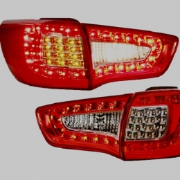 Задняя оптика для KIA Sportage R (2010-)  Mercedes-Style, LED, Red-White