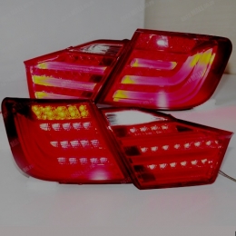 Задняя оптика для Toyota Camry (V50; 2011-), BMW-Style V4, LED, Red