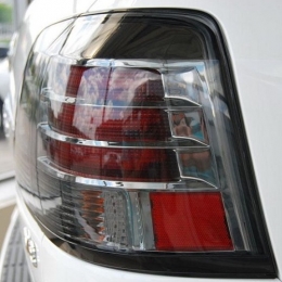 Задняя оптика для Toyota Land Cruiser 200 (2008-)  Lexus-Stile V3, Smoke-Chrome