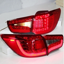 Задняя оптика для KIA Sportage R (2010-) Audi-Style, LED, Red