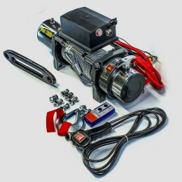 Лебедка электрическая ELECTRIC WINCH EW 12000 (чугунный клюз)