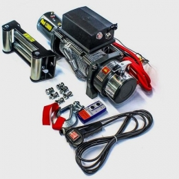 Лебедка ELECTRIC WINCH EW 12000 (12в) (ролики)