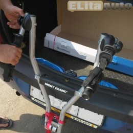 Велокрепление для перевозки двух велосипедов на фаркопе MontBlanc