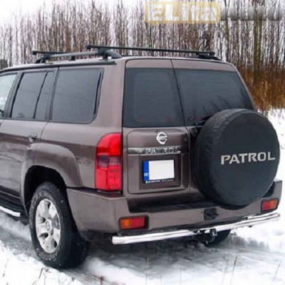 Купить  Защита заднего бампера для Nissan Patrol (d76) (2014-)  ,заказать в Екатеринбурге  Защита заднего бампера для Nissan Patrol (d76) (2014-) 