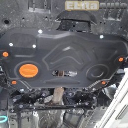 Защита картера двигателя и кпп для Toyota Camry- XV70 увеличенная 18-