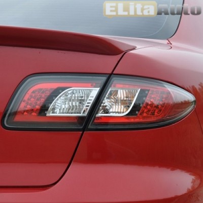 Купить  Задняя оптика для Mazda 6 (2002-2007) с диодами, красная, хром  ,заказать в Екатеринбурге  Задняя оптика для Mazda 6 (2002-2007) с диодами, красная, хром 