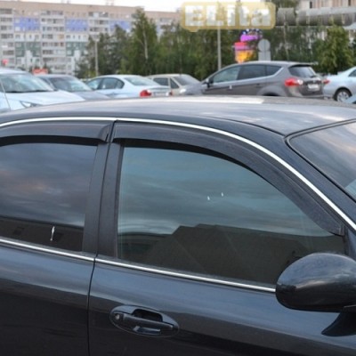 Купить  Дефлекторы окон Hyundai Sonata  ,заказать в Екатеринбурге  Дефлекторы окон Hyundai Sonata 