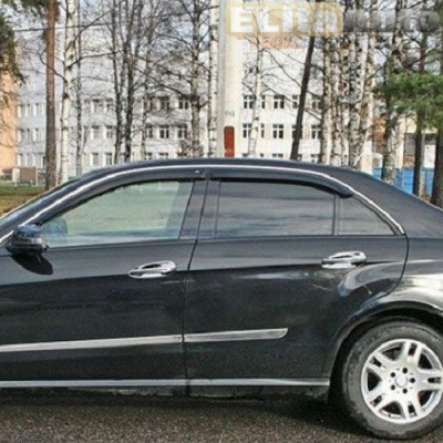 Купить  Дефлекторы окон Mercedes Benz E-class (W212) Sd  ,заказать в Екатеринбурге  Дефлекторы окон Mercedes Benz E-class (W212) Sd 