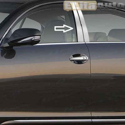 Купить  Накладки хромированные на средние стойки дверей для Chevrolet Cruze (2011-)  ,заказать в Екатеринбурге  Накладки хромированные на средние стойки дверей для Chevrolet Cruze (2011-) 