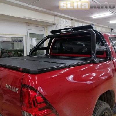 Купить  Дуга со стоп-сигналом Toyota Hilux Revo (2015+) Чёрная  ,заказать в Екатеринбурге  Дуга со стоп-сигналом Toyota Hilux Revo (2015+) Чёрная 