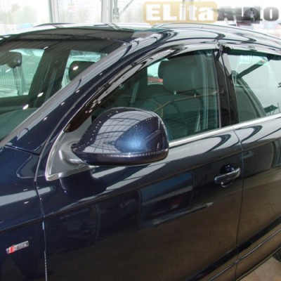 Купить  Дефлекторы окон Audi Q7  ,заказать в Екатеринбурге  Дефлекторы окон Audi Q7 