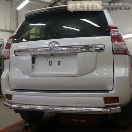 Защита заднего бампера для Toyota Land Cruiser Prado (d76)